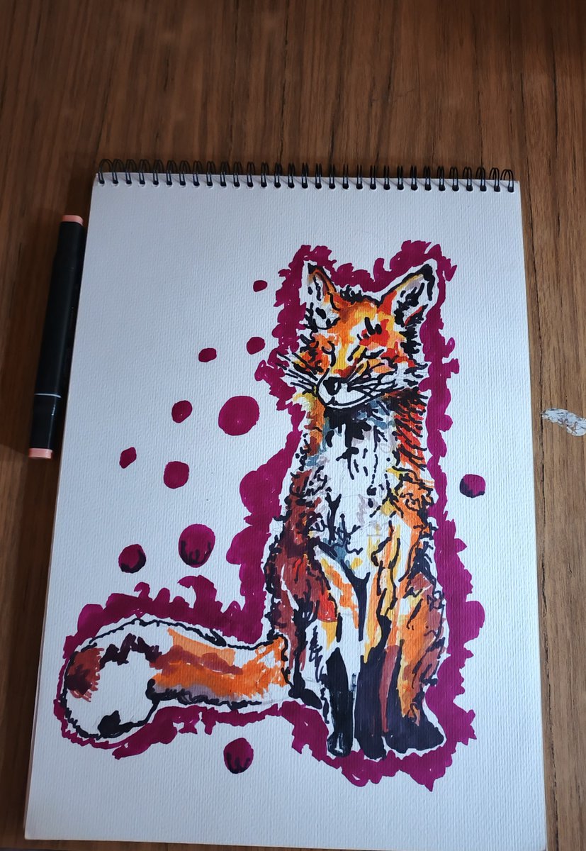 Charlie67798470's tweet photo. Finisheeed :)
#artist #art #traditionalart #foxdrawing #x #myart #drawing #draw #sketch #painting https://t.co/q6x3DR8cXa