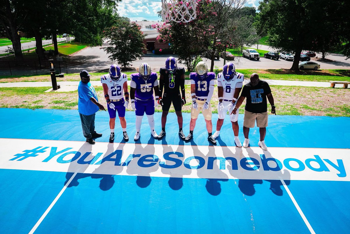 CHSHurricaneFB's tweet photo. 𝐘𝐨𝐮 𝐀𝐫𝐞 𝐒𝐨𝐦𝐞𝐛𝐨𝐝𝐲 🫵

Join us tomorrow night as we honor Summer Hill!

#ifyouloveitsaycanes #Cartersville #Canes #Nike #Football https://t.co/sUeVPvQTga