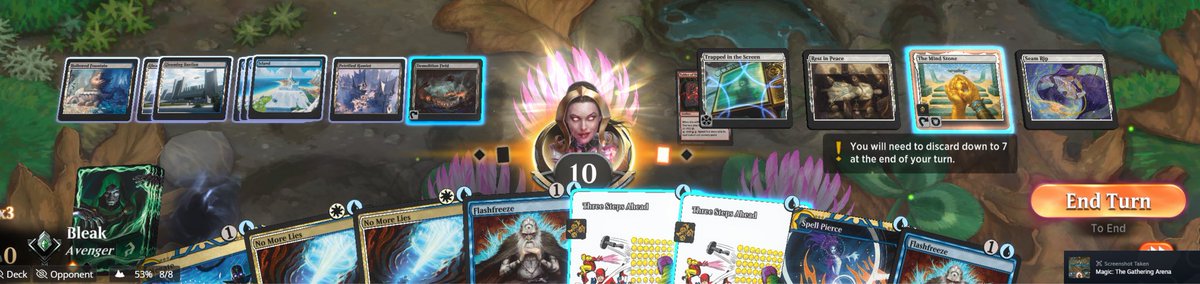 ShutUpBleak's tweet photo. I think I have cracked code on the MtG Arena standard ladder. https://t.co/cKZRWJFFzm