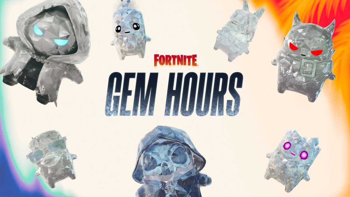FireMonkey's tweet photo. This Saturday, August 8, we’re going full Mythic! Drop into Gem Hours from 2-4 PM ET and again from 9-11 PM ET for all-Mythic loot, significantly boosted Sprite variants, and a chance to bonk someone with the Mythic Goldfish found in Chests.
🕑 Gem Hours start at 2 PM ET - 4 PM ET || 6 PM UTC - 8 PM UTC
🕘 Again at 9 PM ET - 11 PM ET || Sunday, 1 AM UTC - 3 AM UTC
⚡ Everyone starts with a Self-Revive Device
🌟 All seasonal weapons and items drop at Mythic rarity
💎 All Sprite variants appear significantly more often, with an extra boost for Gem Sprites
🏆 The Mythic Goldfish has a chance to drop from Chests