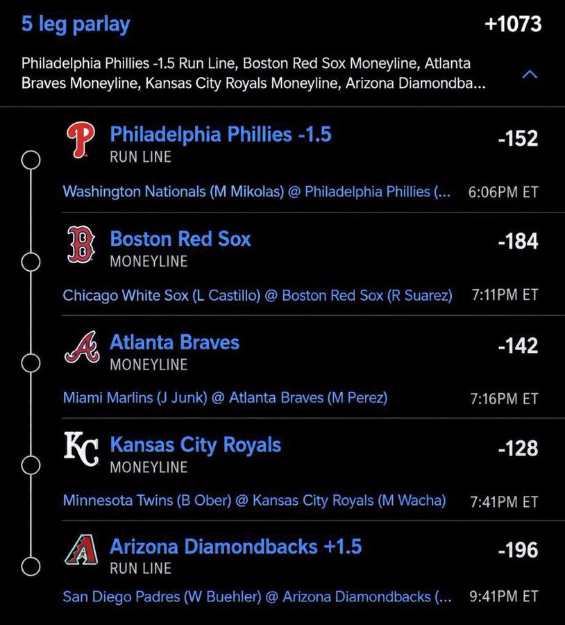 hotstreakempire's tweet photo. BANKROLLS AREN’T BUILT IN ONE NIGHT THEY’RE BUILT BY STAYING DISCIPLINED EVERY NIGHT. 💰🔥
#PrizePicks #GamblingX #NFL #WCBB #NBA
#CBB #Prizepicks #PROPS #POTD
#GIVEAWAY #NHL #Picks #CSGO
#WAKEANDCASH #WNBA #Summerleague #MLB @Playbook https://t.co/ro1q5LGMBC