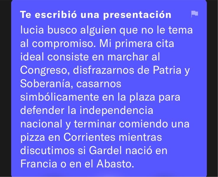 misakipain's tweet photo. la intro de okcupid que le mandaron a mi amiga https://t.co/gIJJmRGBLe