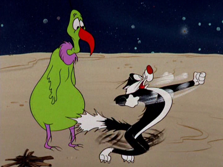 SophieTucker88's tweet photo. A Happy 71st Anniversary to the Porky Pig & Sylvester the Cat short, Jumpin' Jupiter! #Sylvester #PorkyPig #LooneyTunes #MerrieMelodies #WarnerBros https://t.co/FQ2ySZKi9X https://t.co/WODN0p45Tf