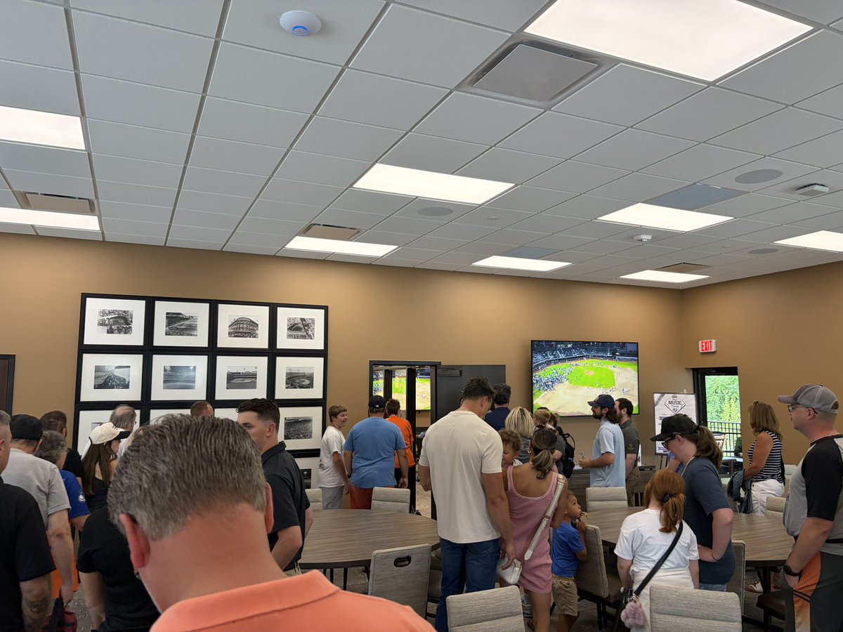 electwebber's tweet photo. Great tour of the new USPBL office building in Utica and a chance to Meet the Teams at the stadium last night. https://t.co/LOLETh13dj