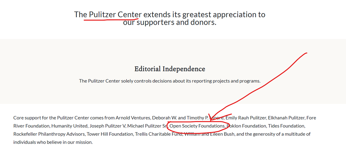 aanand_krishnaa's tweet photo. 🚨Major Revelation about CJP funding:
➡️Dinesh Thakur, founder of The Thakur Family Foundation Inc., received $48.6 million from the US govt.

➡️Thakur Foundation is paying all the anti-Indian organisations like The Wire, Alt News & it is the same foundation that also paid CJP's Saurav Das

➡️Saurav Das also received funds from the US-based Pulitzer Center, which is the same firm that said that India revoked its independence after the abrogation of Article 370 in J&K

➡️Surprisingly, Open Society Foundations (OSF), founded by George Soros, paid $900,000 in 2023 to the Pulitzer Center, which is even disclosed on their donor page. 

➡️In 2016 & 2025, the Modi govt took action against the Soros' OSF concerning FCRA & FEMA restrictions & violations #CJP #SauravDas #FactsMatter