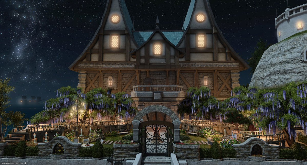 en__xiv's tweet photo. 【Lハウス・ 設置数70/80】
ルインド・アクアダクトとても良い✨
#FF14ハウジング #FF14Housing #FF14庭 https://t.co/PSZSjdLmN9