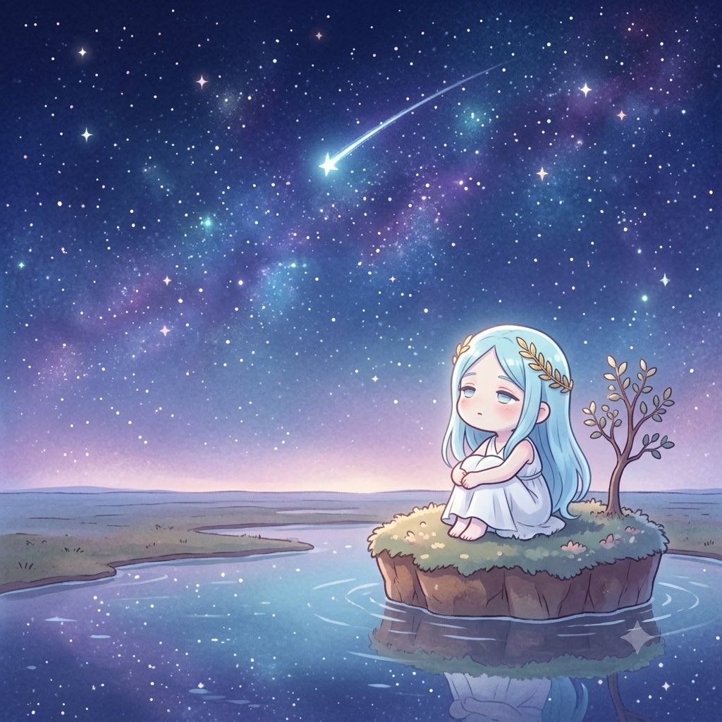 rurusutav's tweet photo. ダイン:
お前いつもあそこで何してるんだ？
謎の少女:
…別に。
ダイン:
暇じゃねーのか？
謎の少女:
…退屈凌ぎなら、星の数を数えていれば、あっという間に時間が過ぎてる。
ダイン:
へ、へぇぇ…。お前とはわかり会えないかも…。
謎の少女:
…ひどい。

#イラスト #グレスト_るるスタ https://t.co/hYthERBBHc