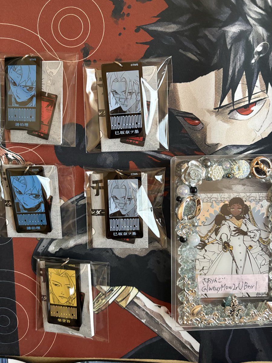 lweuyMow2rUBnrl's tweet photo. 【譲渡　買取　交換】
カグラバチ 
ブラックアクリルキーホルダー 

譲 :伯理2.柴1.⭐︎奈ツ基2

求 :定価➕送料

⭐︎単体不可
初めましての方、固定ツイ必読
再交換等ご自由に
まとめての方をご優先
お返事にお時間いただく場合が
ございます。 https://t.co/4rBKY6UTRR