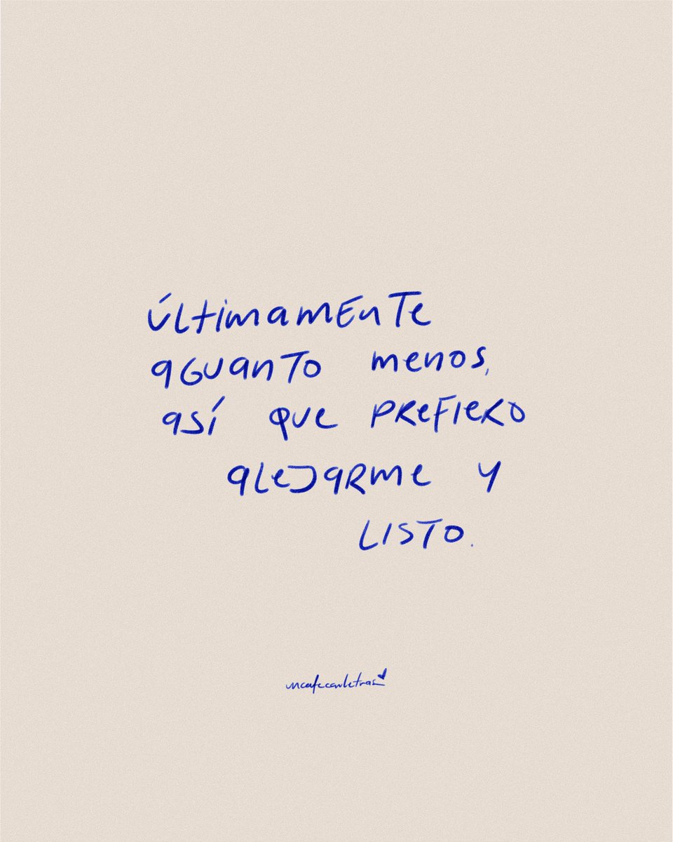 uncafeconletras's tweet photo. cada vez menos https://t.co/TMBef77ty2