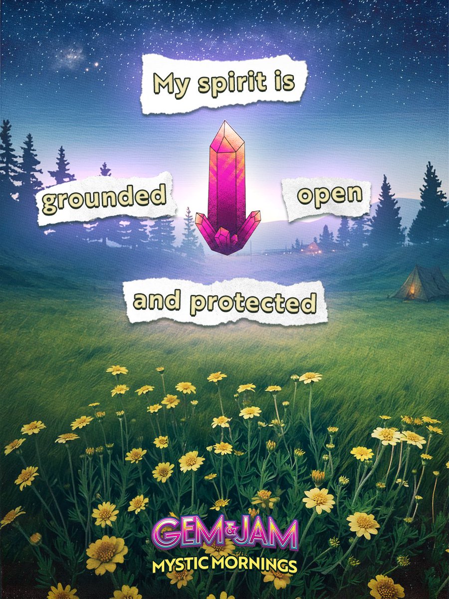 GemandJamFest's tweet photo. Consider your energy protected 💎 https://t.co/cIsA7pCmhN