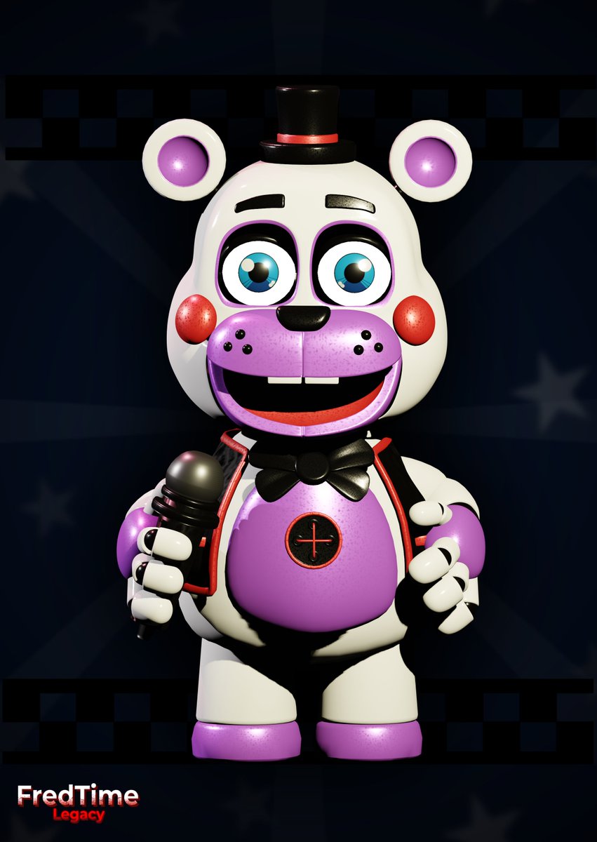 FredtimeLegacy's tweet photo. Meet helpy plus! #FNAF #fnafplus #Fangame #blender #gamemaker https://t.co/paNcXUt37c