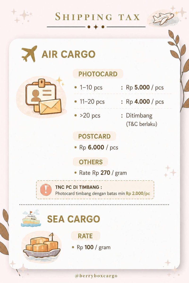 BerryboxCargo's tweet photo. SHARING WAREHOUSE

Fee &amp; Shippingtax  berryboxcargo https://t.co/MKfymQ01m9