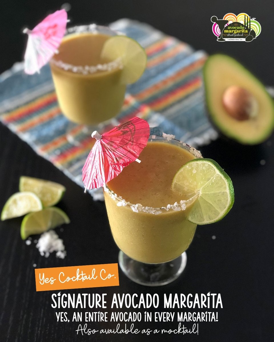 AvoMargFest's tweet photo. 🥑 There's an entire avocado in our Signature Margarita.

We know.

It's weird.

Until you try it.

🍹 See you September 12.

🎟️ https://t.co/oazuopXq6m 

😂 https://t.co/iCu2rr3r1j