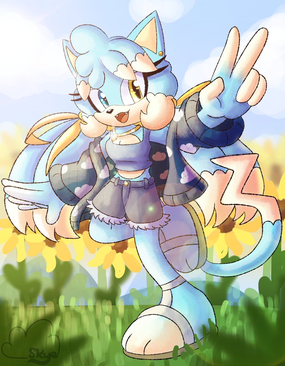 SkyeBabylon's tweet photo. Summer sunflower fields 🌻 https://t.co/JU2u51drIu