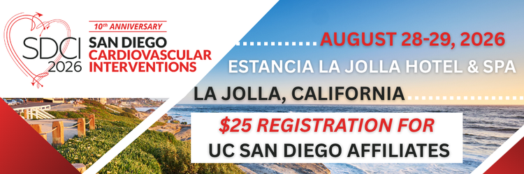 SDCI_Symposium's tweet photo. Don't forget - UCSD Affiliates Register for Only $25! Don't miss out - register TODAY before rates go up on August 14th 🫀

Check out the agenda below &amp; register here: https://t.co/YAy73Q9WT3

#Cardiology #Cardiologist #InterventionalCardiology https://t.co/xZWDoqr0fu