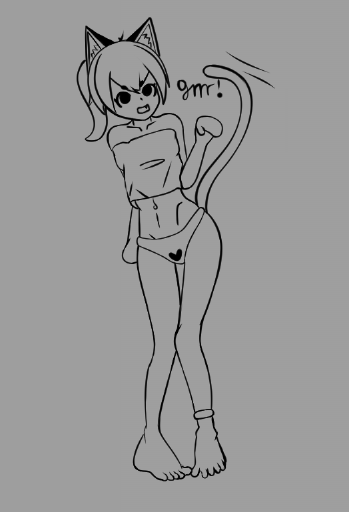 Potatoeeoeo's tweet photo. Angy Kitty!! https://t.co/PKagSECUAt