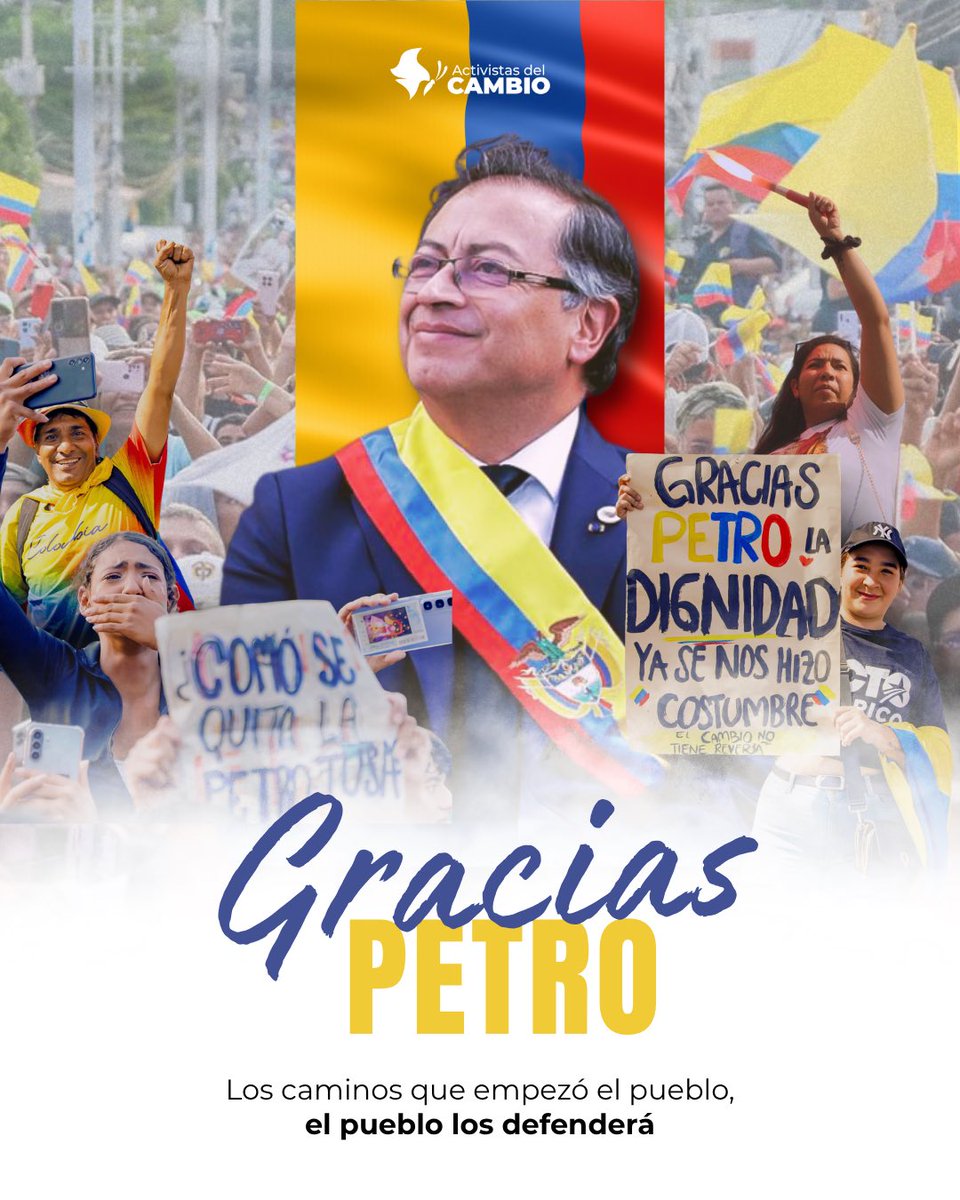 activistasco's tweet photo. Gracias por tanto compañero presidente 🥹❤️‍🔥 #GraciasPetro https://t.co/1ttkFKqX5v