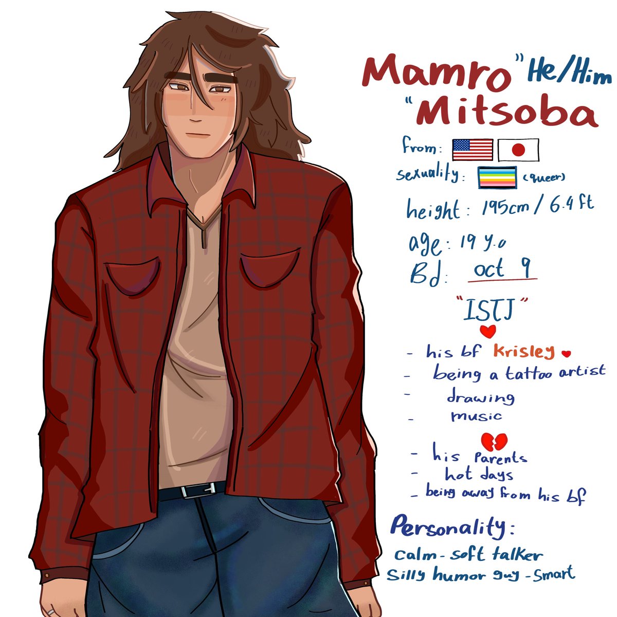 imkrislol's tweet photo. Meet the boyfriends mamro and krisley! ๐๐
#ocart #myocs #ocs #orangetattoo_oc https://t.co/jxuVdk3opV