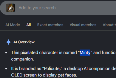 Misty_Binance's tweet photo. named minty https://t.co/r3PAUa40ne