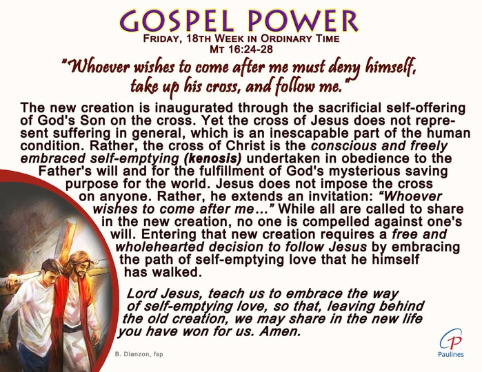 NellyGBasco's tweet photo. GOSPEL POWER
August 7, Friday, 18th Week in Ordinary Time
Mt 16:24-28
1st Reading- Na 2:1, 3; 3:1-3, 6-7

@aldenrichards02 @mainedcm
ADN &amp; ALDUB STRONGER TOGETHER
ALDUB Pa Rin
#BOYCOTTEatBulaga1976 https://t.co/X9nH2viazr