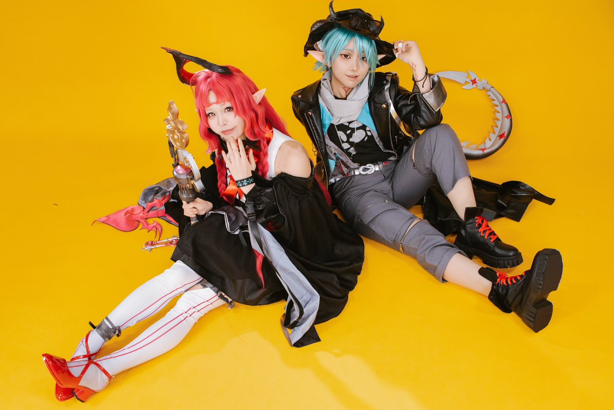 AB0GADON's tweet photo. 【cosplay】

Mitm &amp; Nymph

📷@Xencounter88 https://t.co/5sein6aNk8