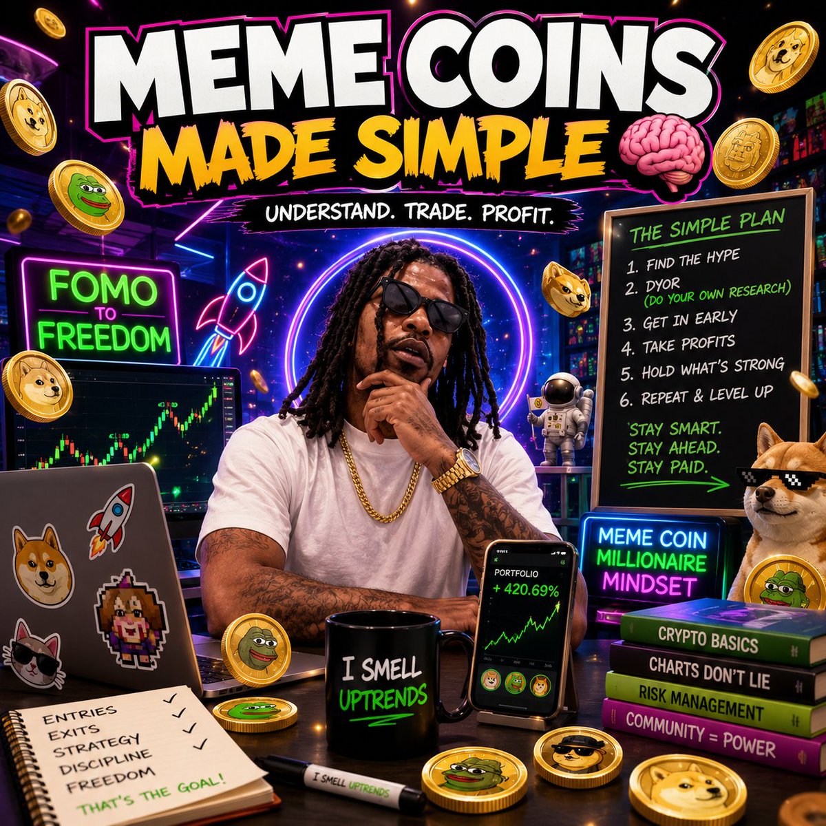 jamalwadelive's tweet photo. https://t.co/53aqkAx5xH Meme Coins Made Simple: How to Enter, Profit &amp; Protect Your Money 🧠🪙 TONIGHT 7:30PM USING @fomo https://t.co/g9W4RFIoTa