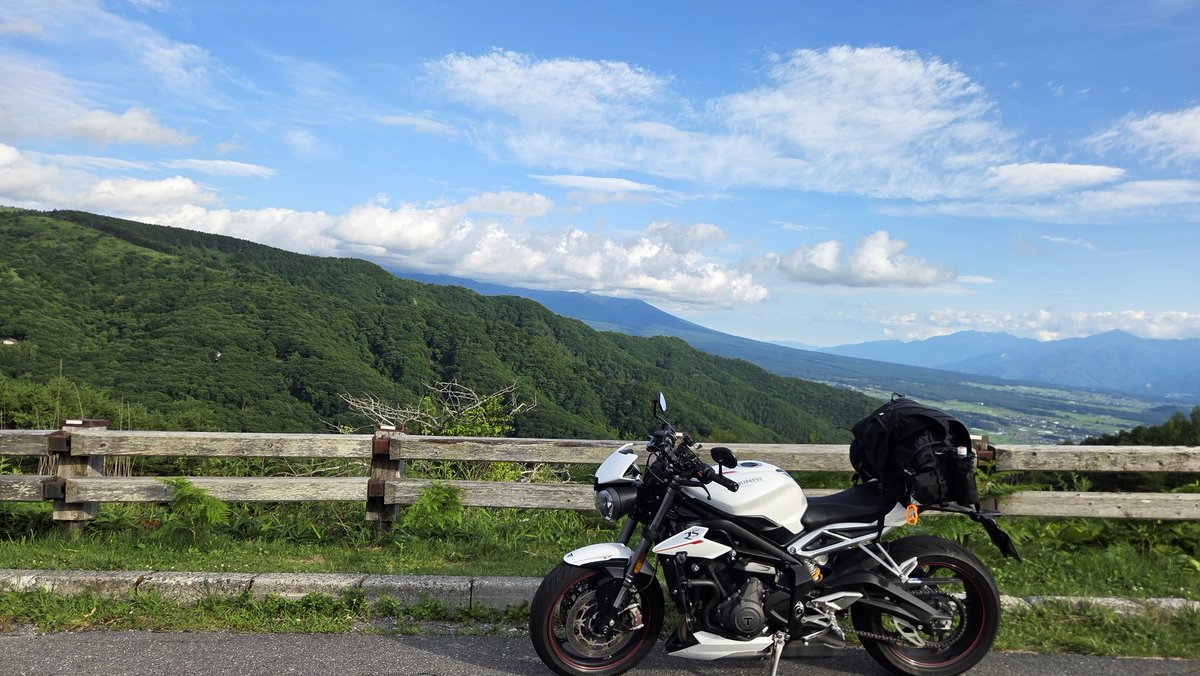 AiRS_765's tweet photo. 早めの夏休みで7月末に
長野→新潟→山形を
ぐるーっと３泊４日で
走ってきました
新潟は梅雨が明けず、横断するだけになってしまったのでリベンジ案件す https://t.co/mg8AZCYEtv