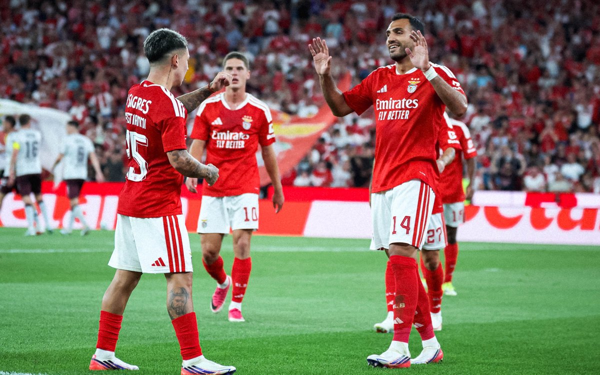 SLBenfica's tweet photo. 📸 #SLBHMFC https://t.co/QzVhjvokmm
