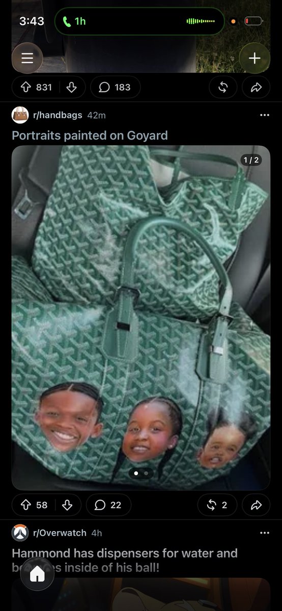 _vampirin's tweet photo. are goyard bags black coded now? this is the ghettoest shit ive ever seen https://t.co/Q4phzKMWQu