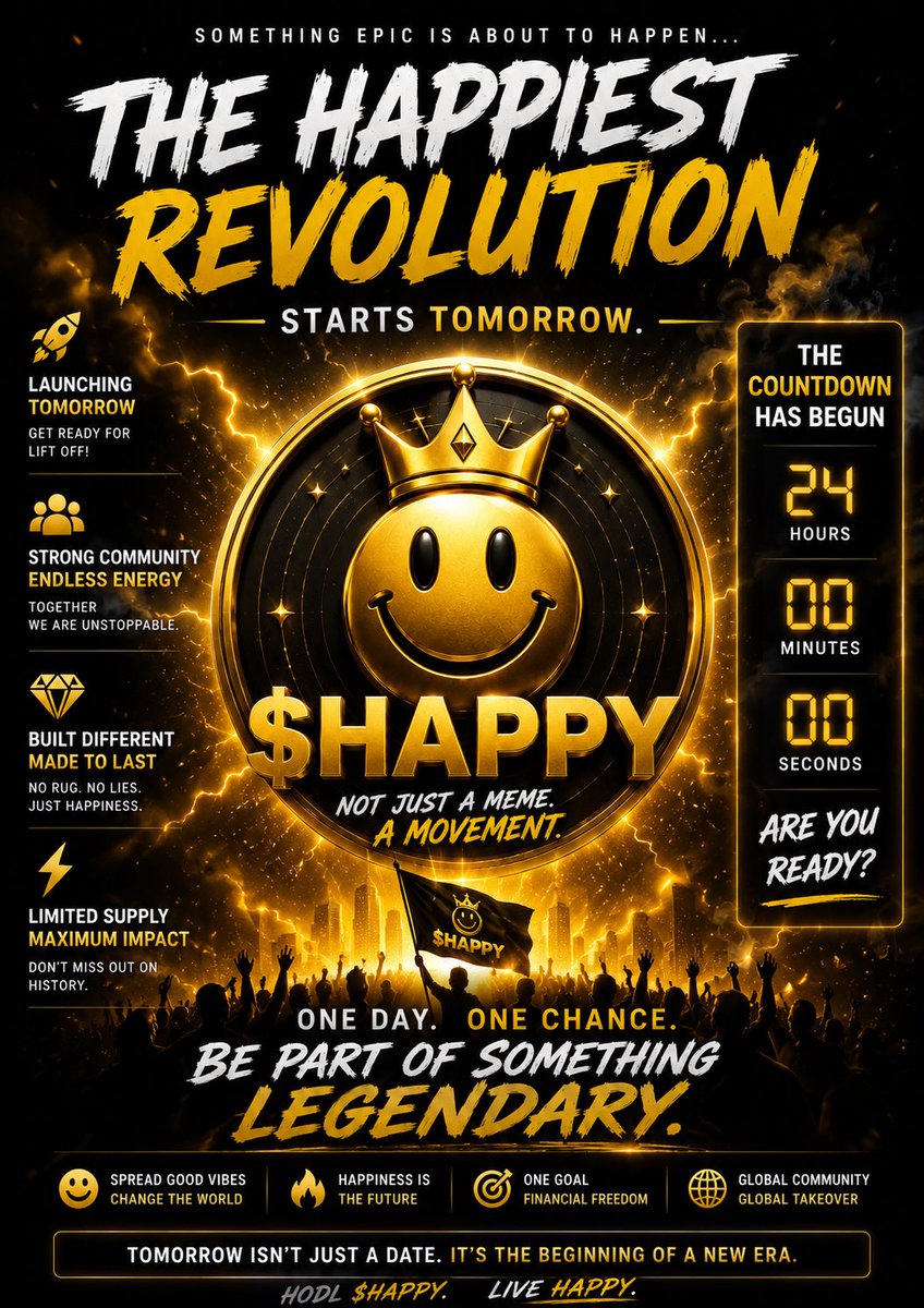 HappyCoinSO's tweet photo. @Manicdyor We launching tomorrow https://t.co/6spIaK9V92