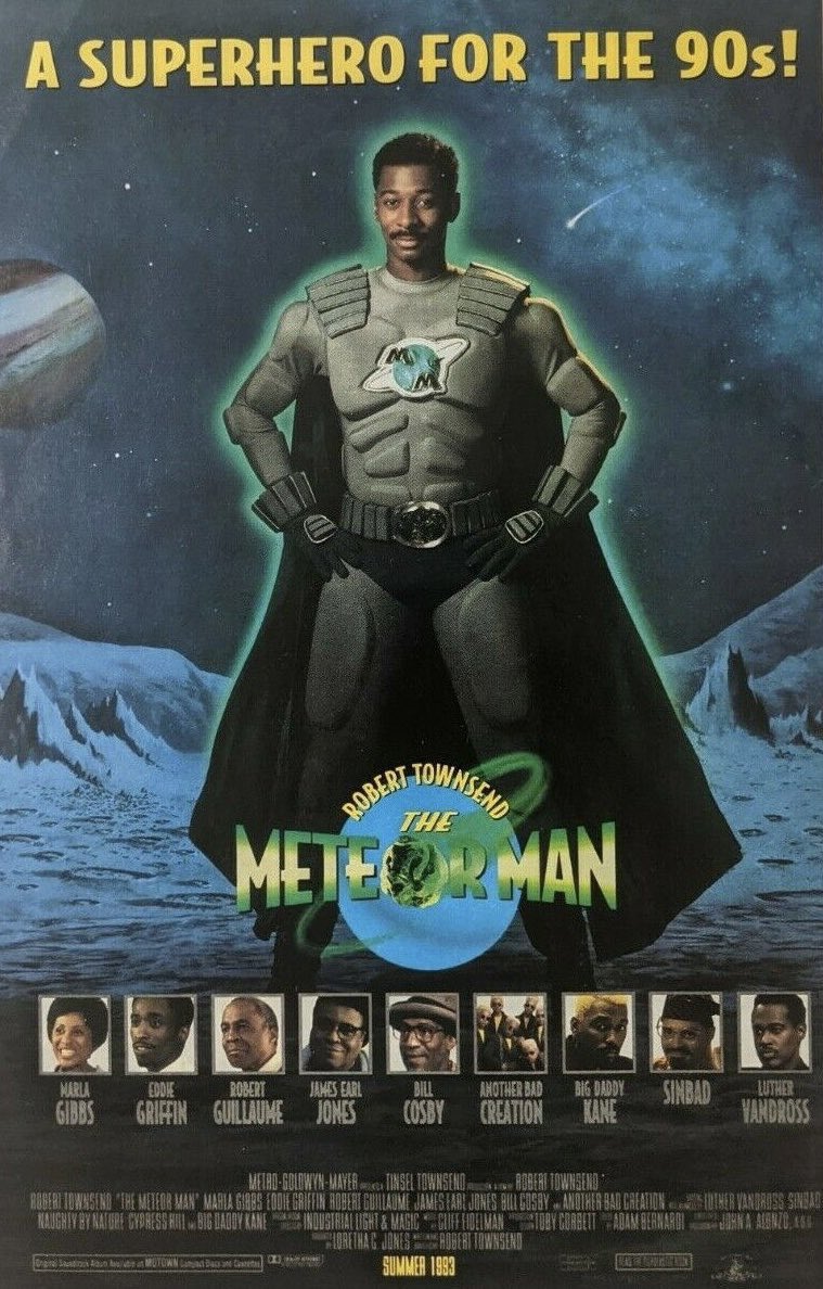 AuxGod_'s tweet photo. 33 years ago today, “Meteor Man” premiered in theaters grossing $8M off of a $20M budget

Would u watch this if they made a remake? 🤔 https://t.co/eb9Tn5Doab