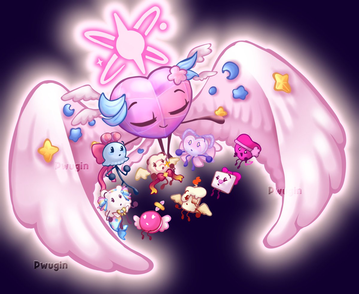 Pwugin21's tweet photo. mass attack 
.
.
.
#artfight #artfight2026 #objectshowcommunity #objectshows #objectshow https://t.co/k9epGWdfMI