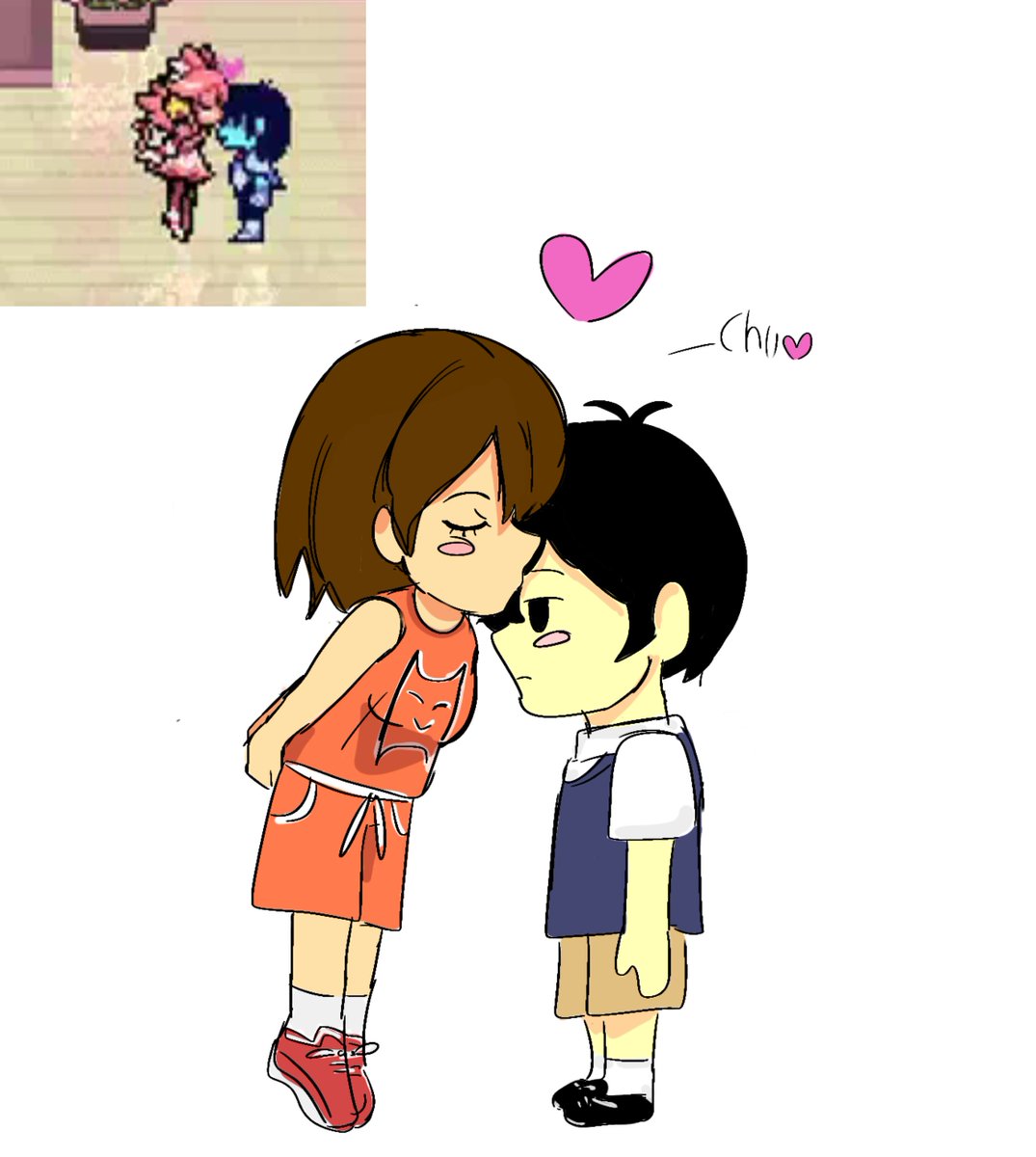 RikoAmanai25652's tweet photo. Kelsey e sunny 
#OMORIFANART #OMORI #Suntan https://t.co/OOvNfrUqrZ