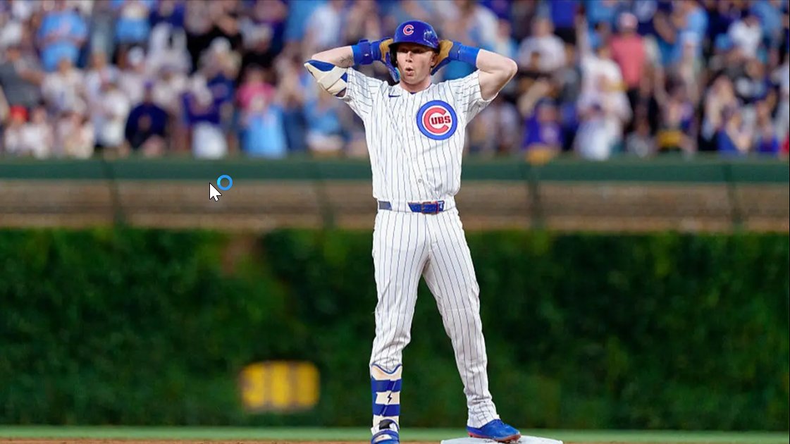 Sofia22258's tweet photo. An incredible turn of events at Wrigley Field tonight!
Ernie Clement made a spectacular catch to force extras.
Alex Bregman hit a game-tying two-run homer with two outs in the 9th.
Then PCA stole third, the Blue Jays catcher made a huge error, and Pete Crow-Armstrong raced home for the walk-off!
Final: Cubs 3, Blue Jays 2 (11 innings)
Great play. Bad error for someone.
Geaux Cubs! ⚾️
#Cubs #WALKOFF #PCA