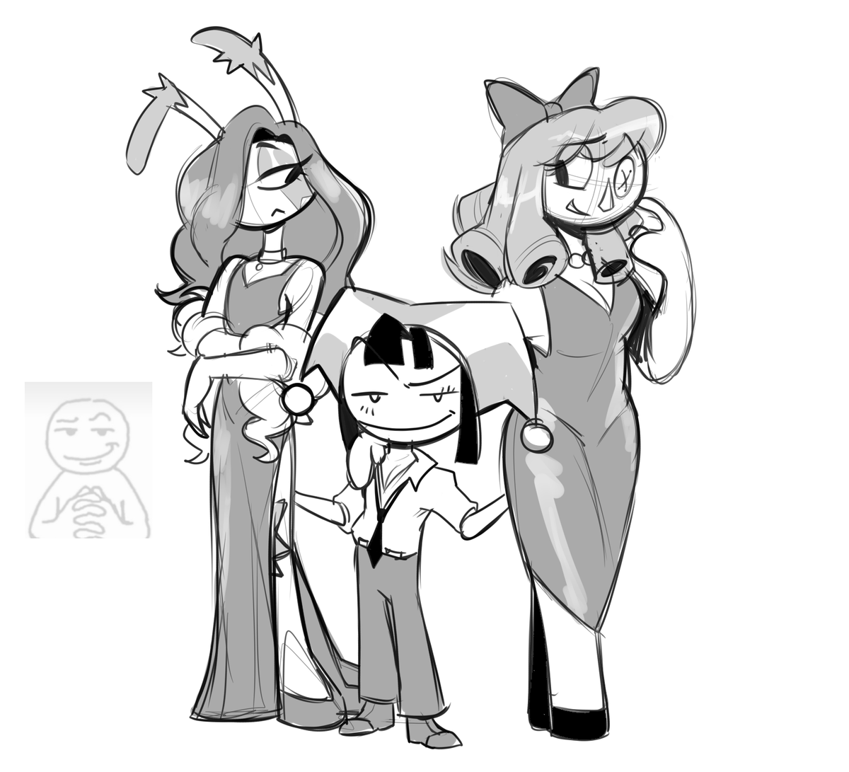 unicornicarts's tweet photo. greedy af jester. who let you have all that https://t.co/7lZPdGGOF6