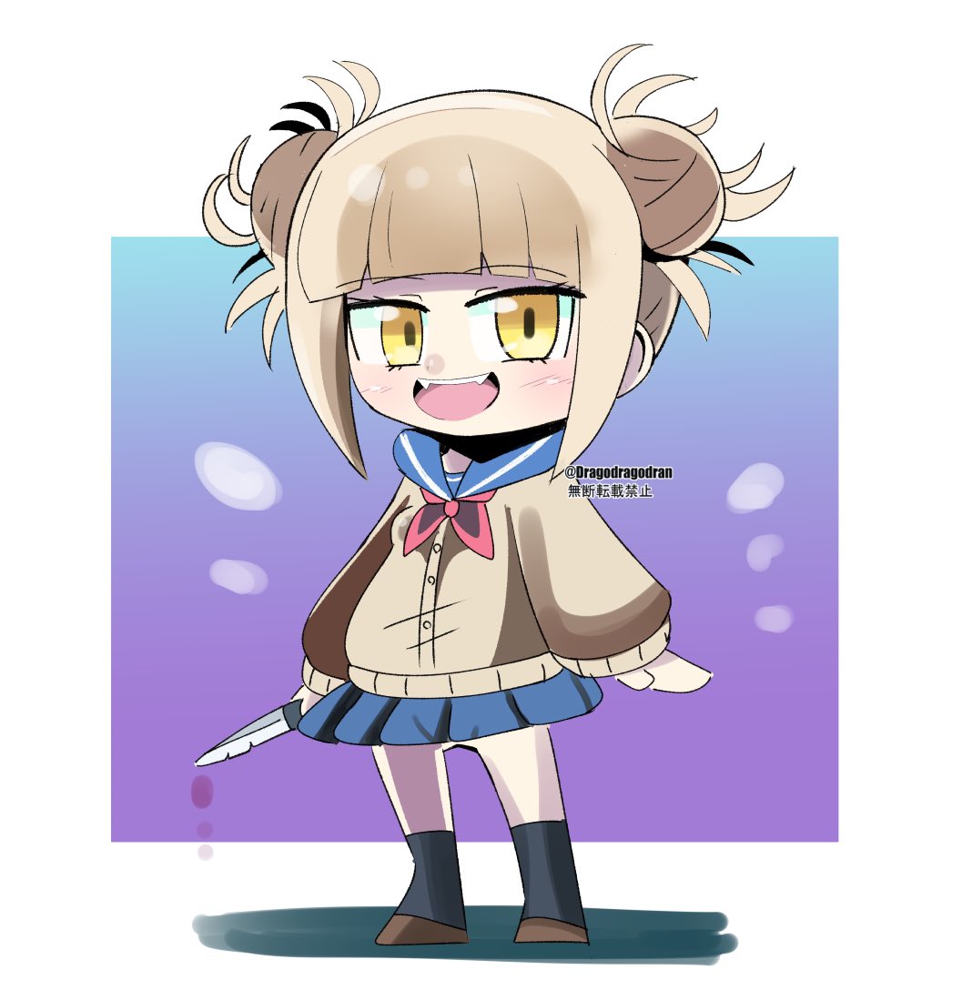 Dragodragodran's tweet photo. 僕のヒーローアカデミア より トガヒミコ 。トガちゃんおたおめ！( Himiko toga from MHA) #himikotoga #トガヒミコ #トガヒミコ生誕祭2026 https://t.co/yC2wHd1tLE
