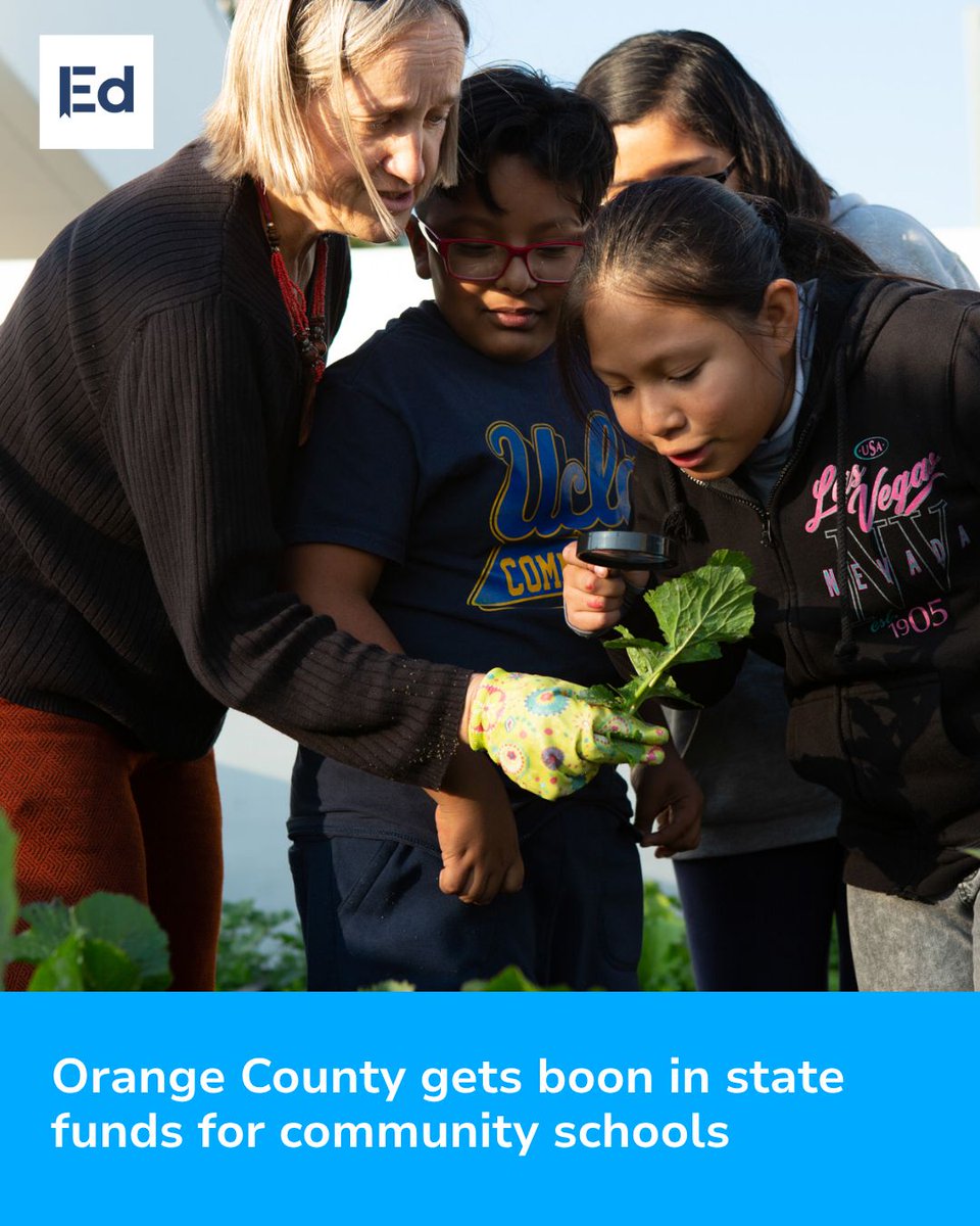 EdSource's tweet photo. Orange County gets boon in state funds for community schools 

LEARN MORE: https://t.co/IJgtSYKbw4 https://t.co/GKvXJLFxz4