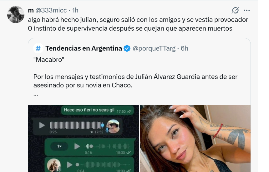 ibrowch's tweet photo. @333micc @porqueTTarg Ay Mica...a las minas que denuncian se les cagan de risa tambien, los canas no quieren laburar

Crees que no me doy cuenta que esta es una fantasia de "wonderwoman"/revancha tuya? Pobrecita😂. Esto paso porque encontró a un pusilanime, pero NUNCA sera la normalidad. Abrazo, loca https://t.co/8SlSuRreJi