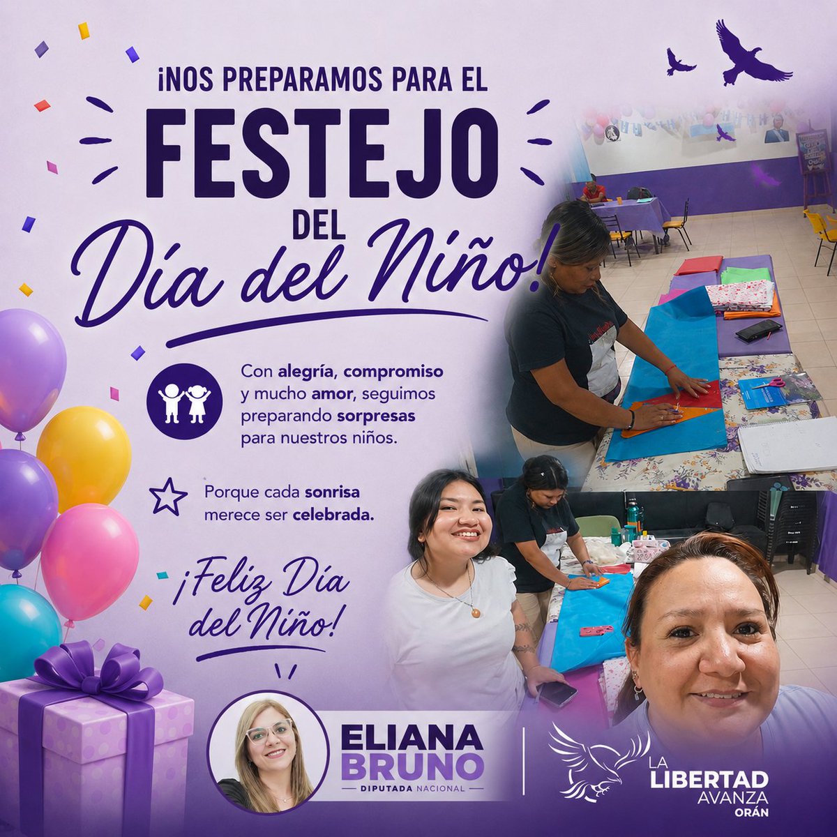elu_bruno's tweet photo. Nos preparamos para el día del niño!! https://t.co/qZzDIuyG79