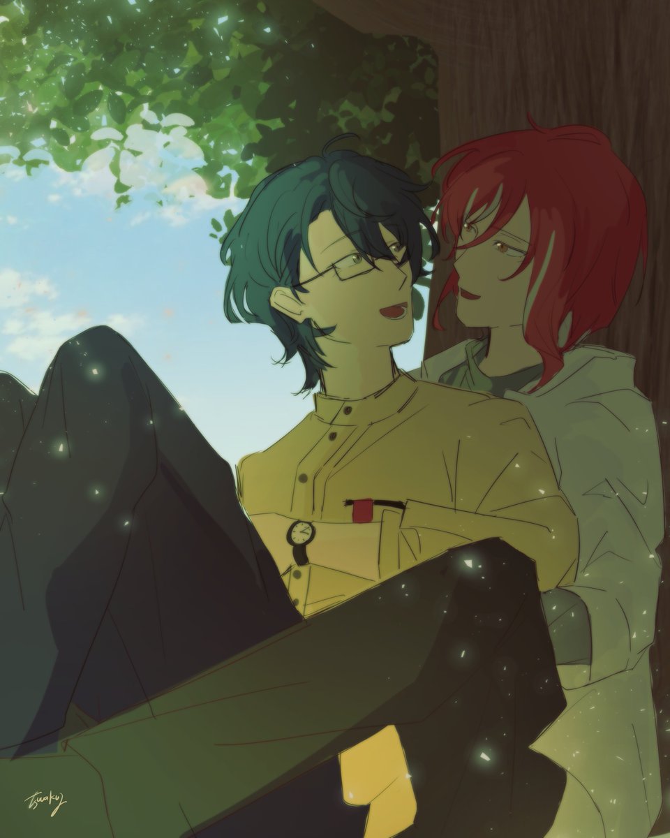 damatury's tweet photo. i want to repost my natsumugi art here because twt sniped my other account

day 1 - day 4 (1/2)
#ntmgweek2026 #natsumugi #enstars https://t.co/Ivrv311Qib