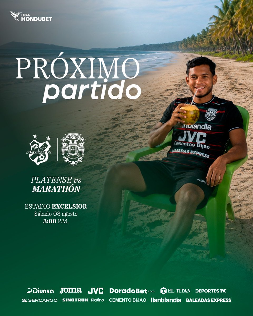 CDMarathon's tweet photo. Próximo destino: Puerto Cortés 🦖

Esté sábado visitamos a Platense con la ilusión de seguir sumando y defender con orgullo estos colores 💪🏼💚

#MonstruoVerde https://t.co/pFFHIdqNBB