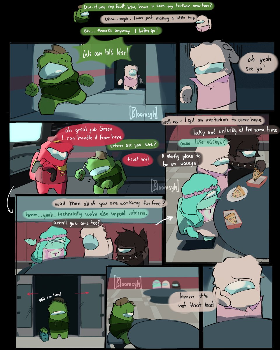 bloomsyh's tweet photo. Goosh can't believe the first part has more than 1K likes, thank u!! 💕 here's the second part hope u like it, remember this is an adaptation of the fic: Love has no luxury. All credits go to mrkittah12 on Ao3
#amongus #amongusserie #paidintern https://t.co/hr14WBUOHA