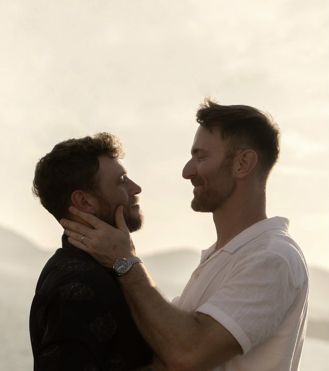 PridePopCulture's tweet photo. Gus Kenworthy is engaged to finance executive Andrew Rigby. https://t.co/5fBWwqMYbE