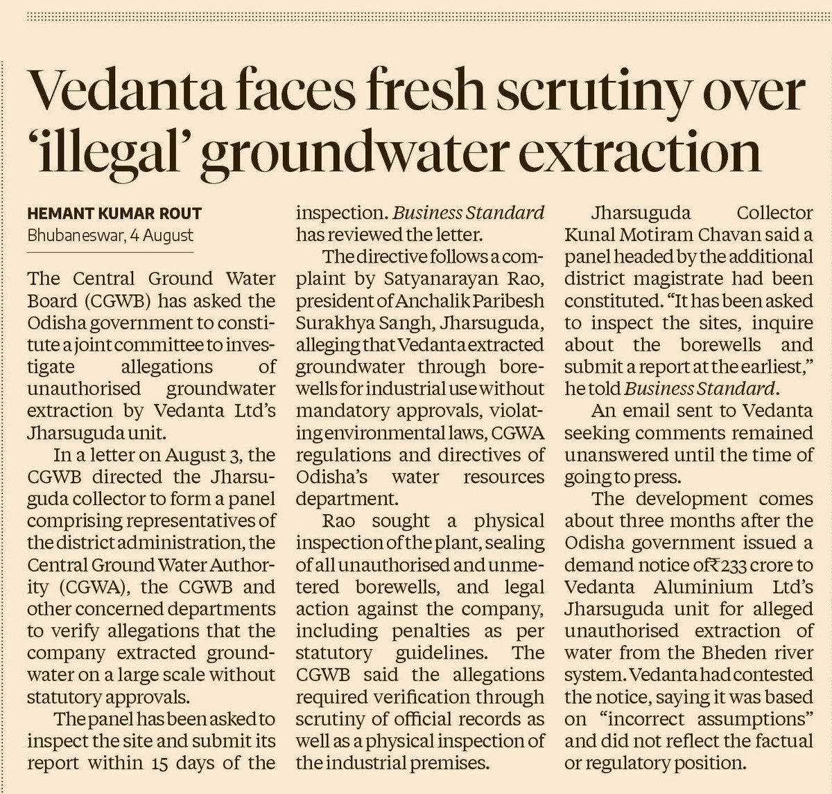 Docuwallah's tweet photo. Bring the habitual offender Vedanta to Justice 
https://t.co/Q4lJi4Iha4 https://t.co/ObEBhMNikj