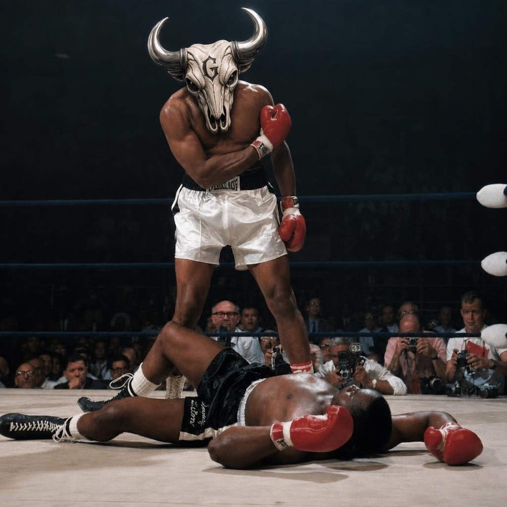 WhiteBullMEDIAi's tweet photo. Float like a butterfly, sting like a bee 🐝 #FWU https://t.co/Eg3HV0JfRK