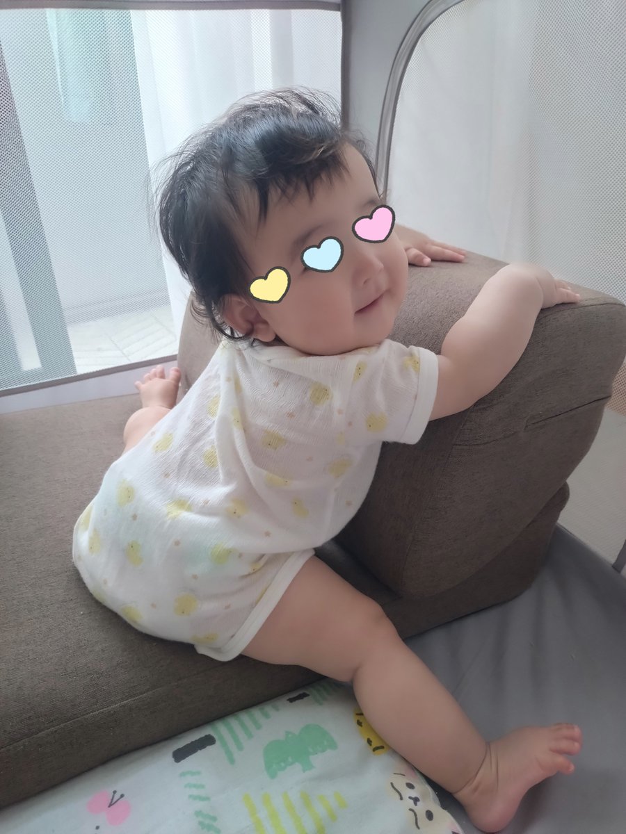 Rina_94gr's tweet photo. 開脚すごい👶
戻れなくてこのあとギャン泣きされた🥲つかまり立ちも始めてるし気をつけないとだ💦 https://t.co/7AGgJuhNAU