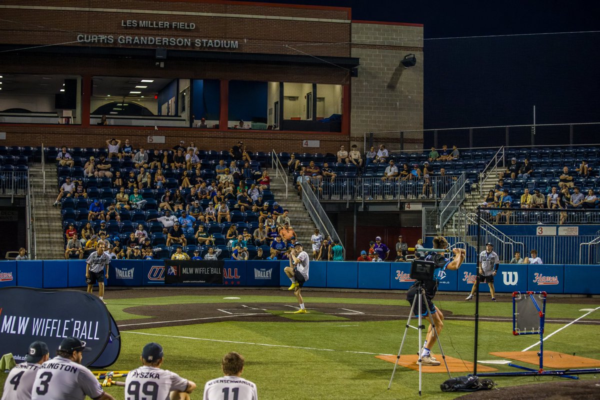 MLWWiffleBall's tweet photo. BANGER VID INCOMING! 🏙️🌃🎥

MLW’s 2026 CHICAGO SERIES (Diamondbacks vs. Magic) supporting @CBEA_UIC drops TOMORROW at 4 PM ET on YouTube!! 🚨🚨🚨

#MLW2026 | #SummerOfStadiums https://t.co/nfazyocnRP