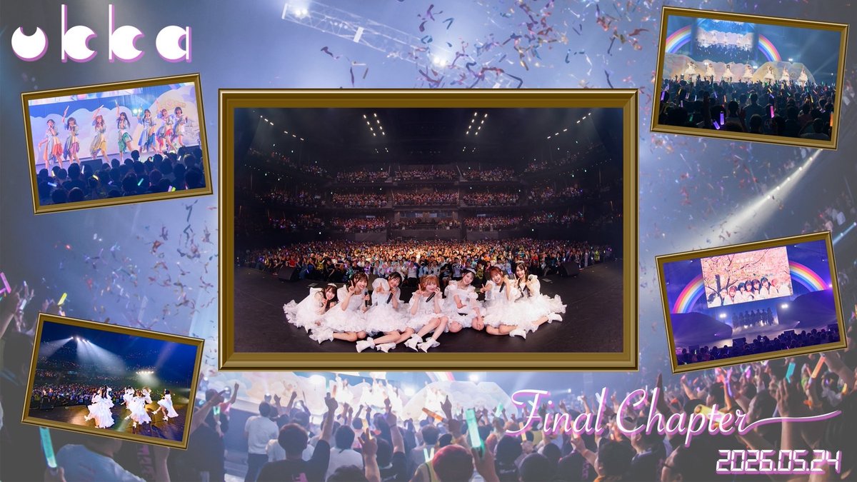 ukka_music's tweet photo. 2026年5月24日にKanadevia Hallにて行われたukkaラストライブ「Final Chapter」の映像がYouTubeにアップされました🪽
ぜひご覧ください！

ukka「Final Chapter」＠Kanadevia Hall (2026.05.24)
https://t.co/hoIJZNES4l https://t.co/aOEFSPQalR