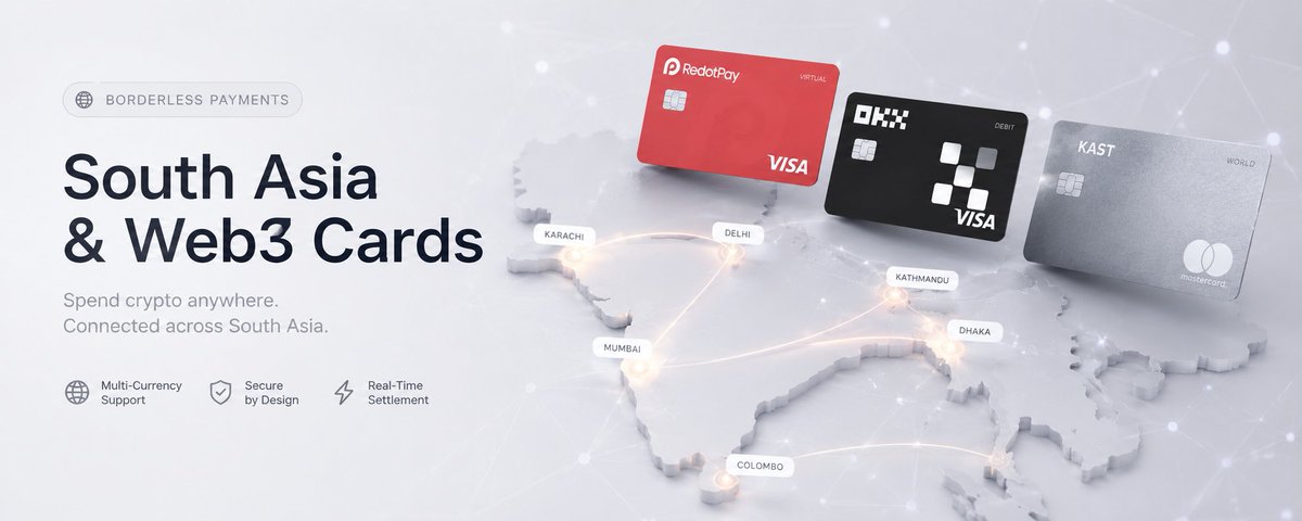South Asia & Web3 Cards 🌏
