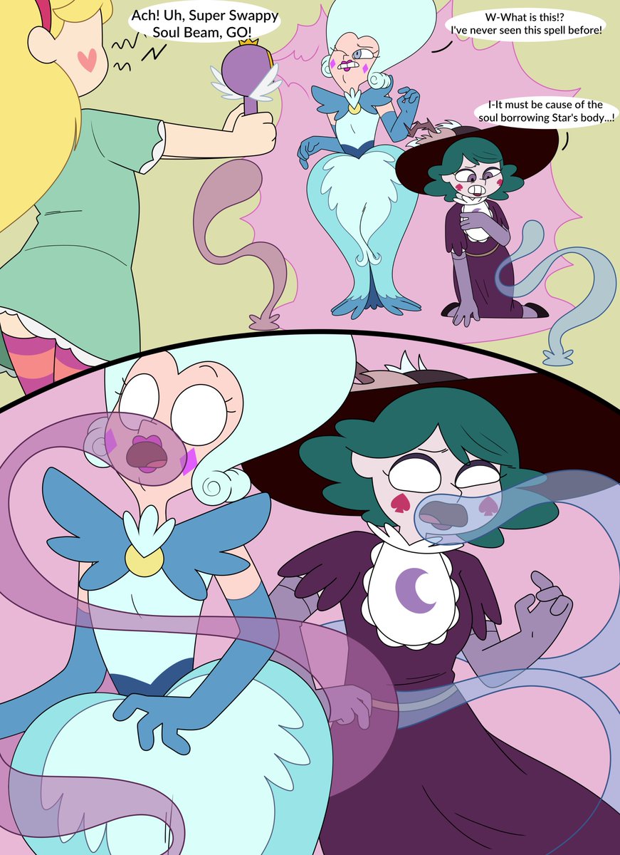 dezzy_draws's tweet photo. Repost to have all 3 in one place

An old collab I did with @BeaTheArtista and Hexside

It's always fun to have your soul nestled nicely within the body of those adept at magic; it really must sting for them to have their body "borrowed" like that! https://t.co/aBDKQZo1o2